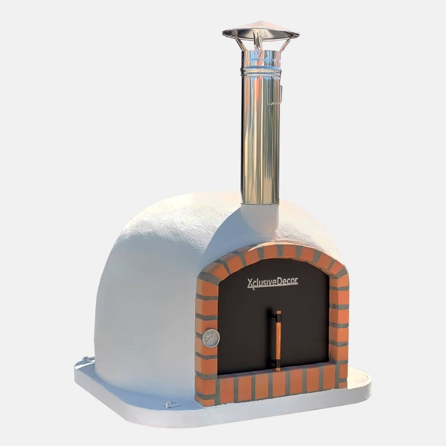 XclusiveDecor Bellissimo Insulated Brick Pizza Oven 100cm | 80100 - Pizza Ovens