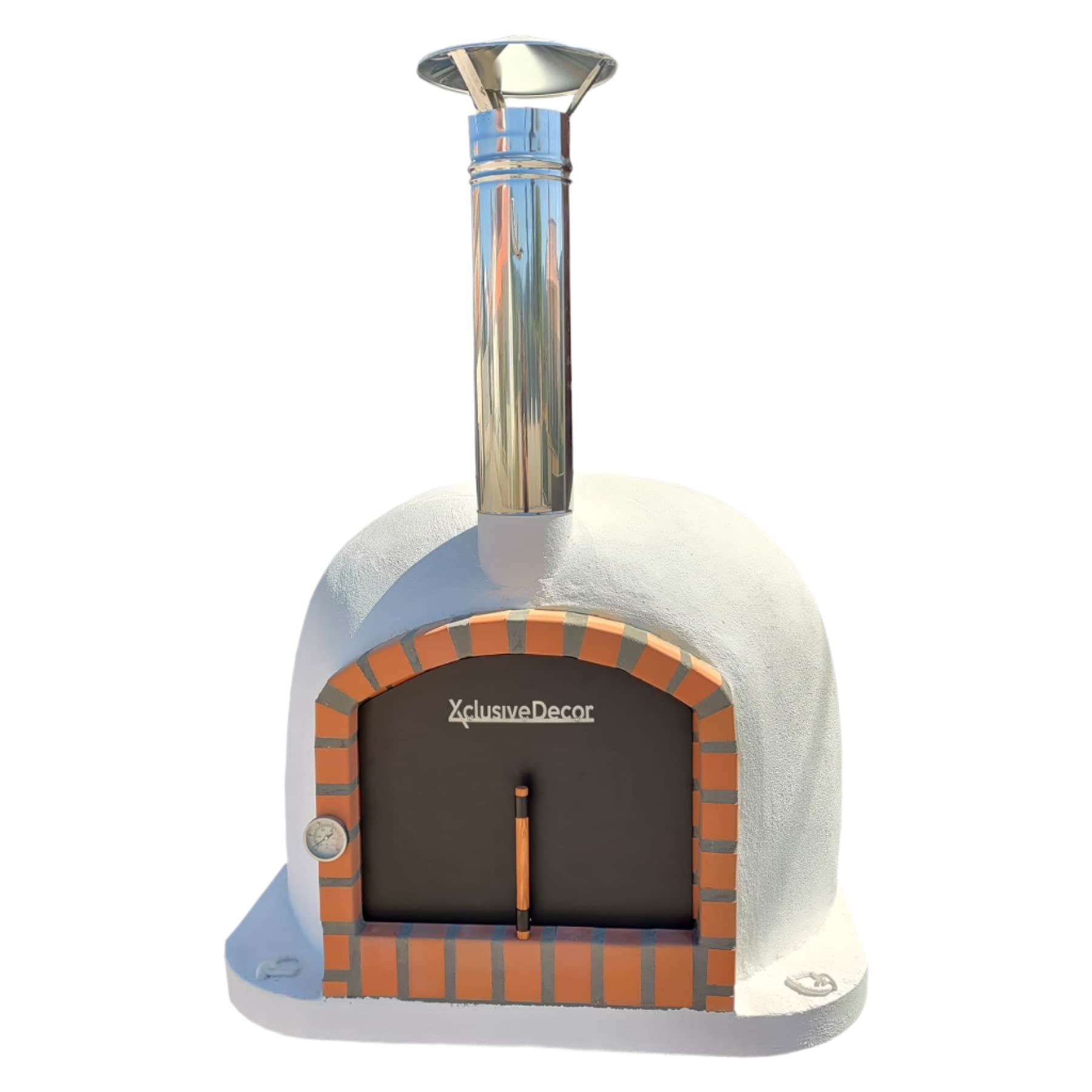 XclusiveDecor Bellissimo Insulated Brick Pizza Oven 100cm | 80100 - Pizza Ovens