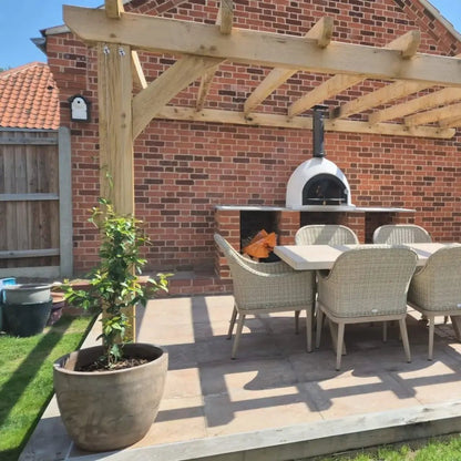 XclusiveDecor Royal MAX wood fired pizza oven | PO25100